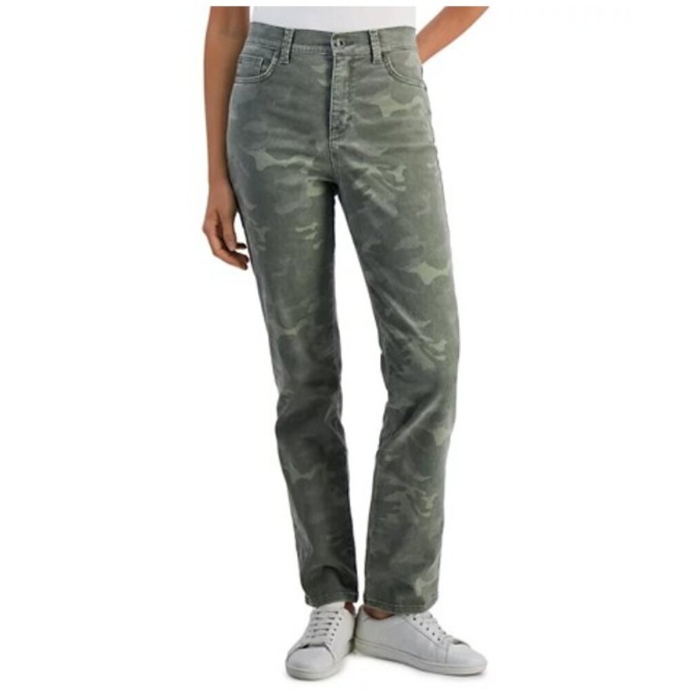 Style & Co Straight Leg Slimming Pocket Denim Jeans Sz 10